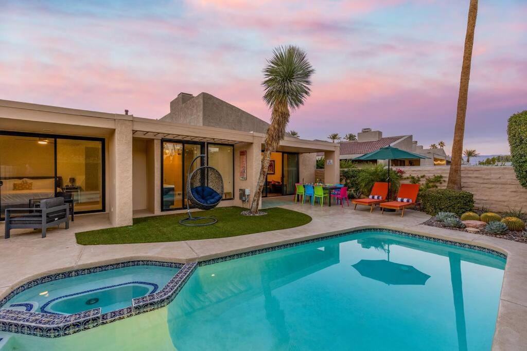 The Sunset House Pool & Spa Palm Springs Eksteriør billede