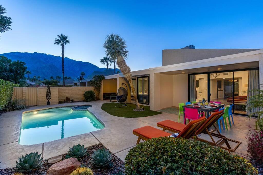 The Sunset House Pool & Spa Palm Springs Eksteriør billede
