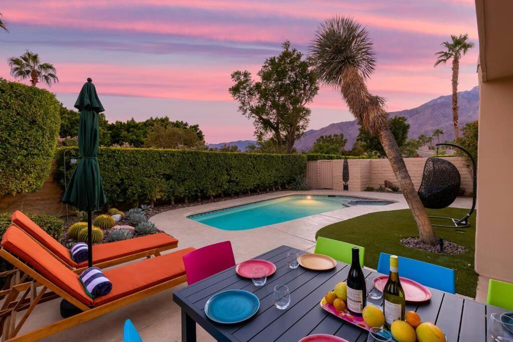 The Sunset House Pool & Spa Palm Springs Eksteriør billede