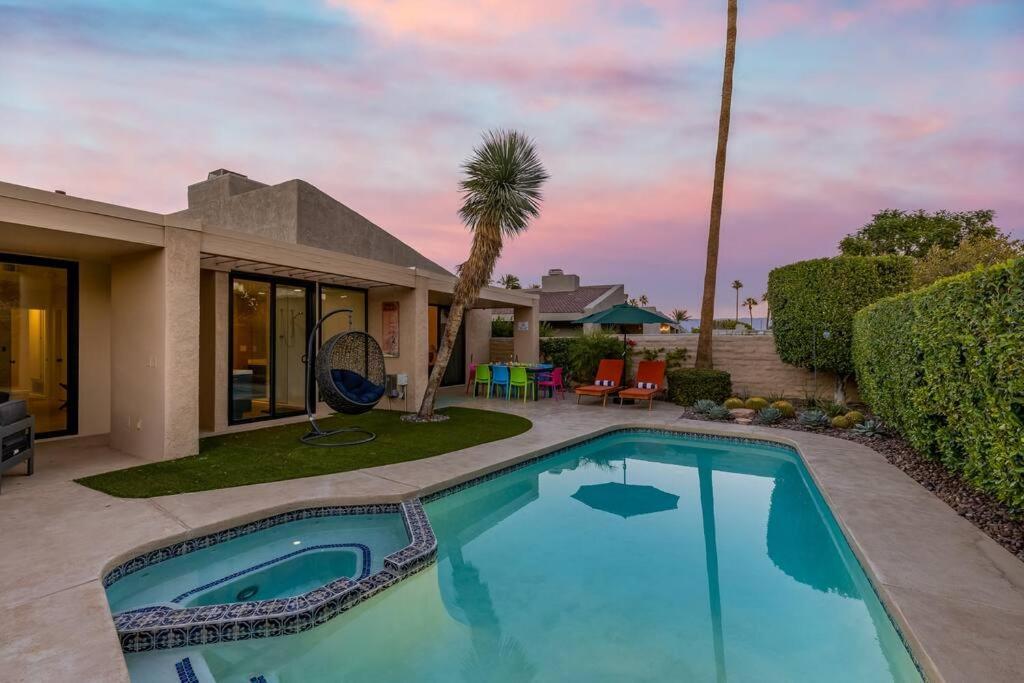 The Sunset House Pool & Spa Palm Springs Eksteriør billede